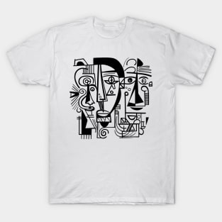 Cubist Woman T-Shirt